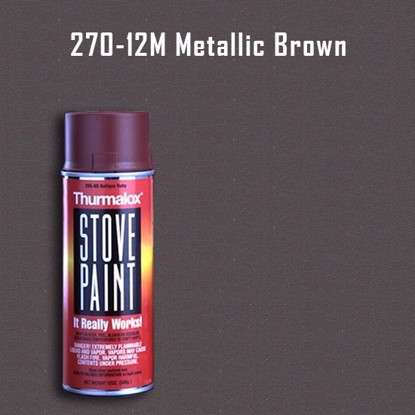 Thurmalox Metallic Brown Stove Paint - 12 oz. Aerosol Spray Can