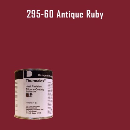 Thurmalox Antique Ruby High Temperature Stove Paint - 1 Quart Can 