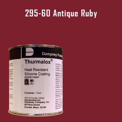 Thurmalox Antique Ruby High Temperature Stove Paint - 1 Gallon Can