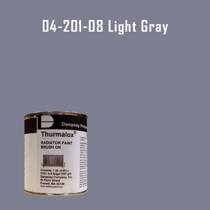 Thurmalox® 200 Series Light Gray Radiator Paint - 1 Quart Can