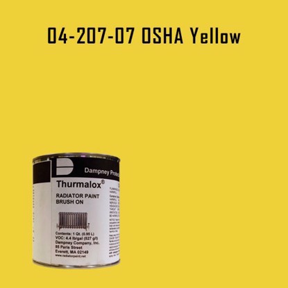 Thurmalox® 200 Series OSHA Yellow Radiator Paint - 1 Quart Can